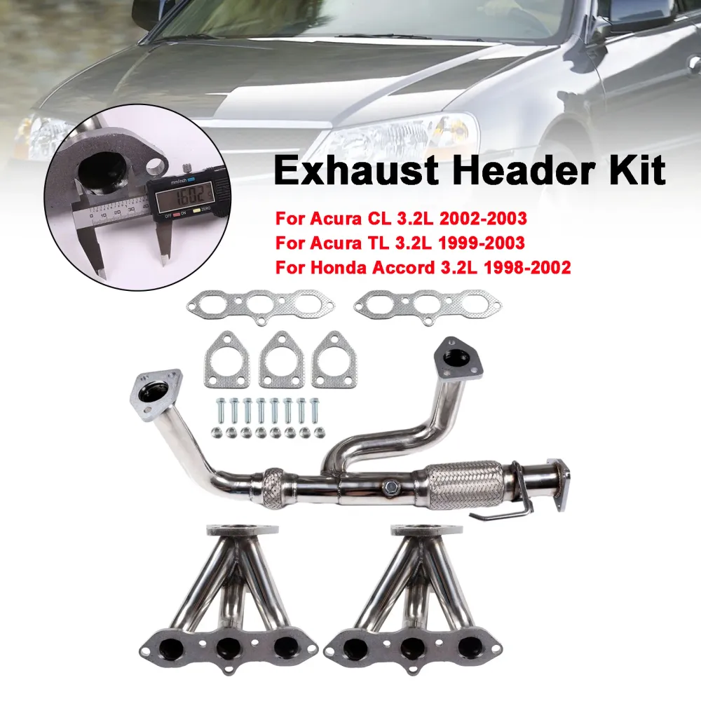 Cabeçalho do coletor de escape Fit Acura CL 2002-2003 FIT Acura TL 3.2L 1999-2003