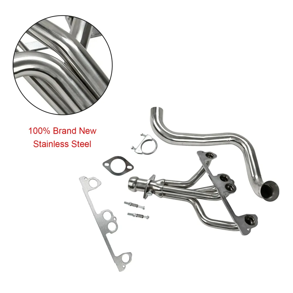 Cabeçalho do coletor de ço inoxidável Jeep Wrangler TJ 1997-1999 2.5L L4