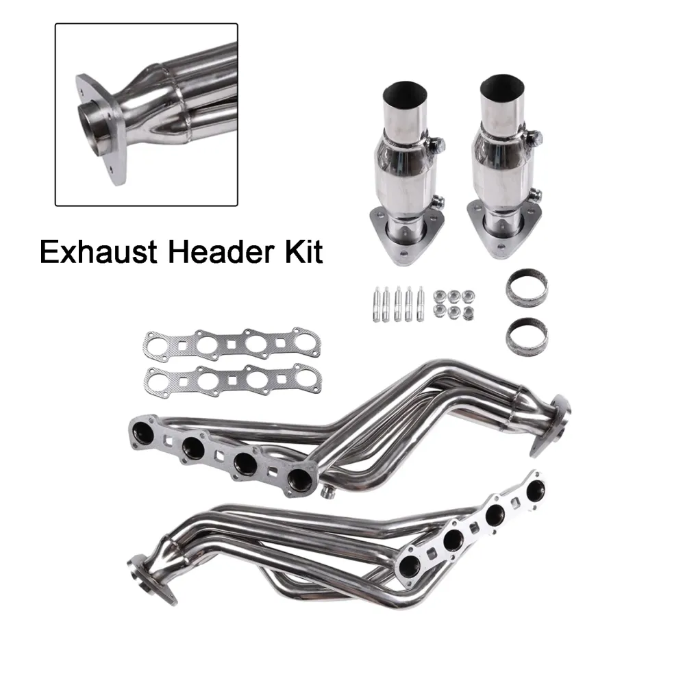 Cabeçalho de corrida do coletor de escape Ford F-150 1999-2003 FIT FORD F-150 2004