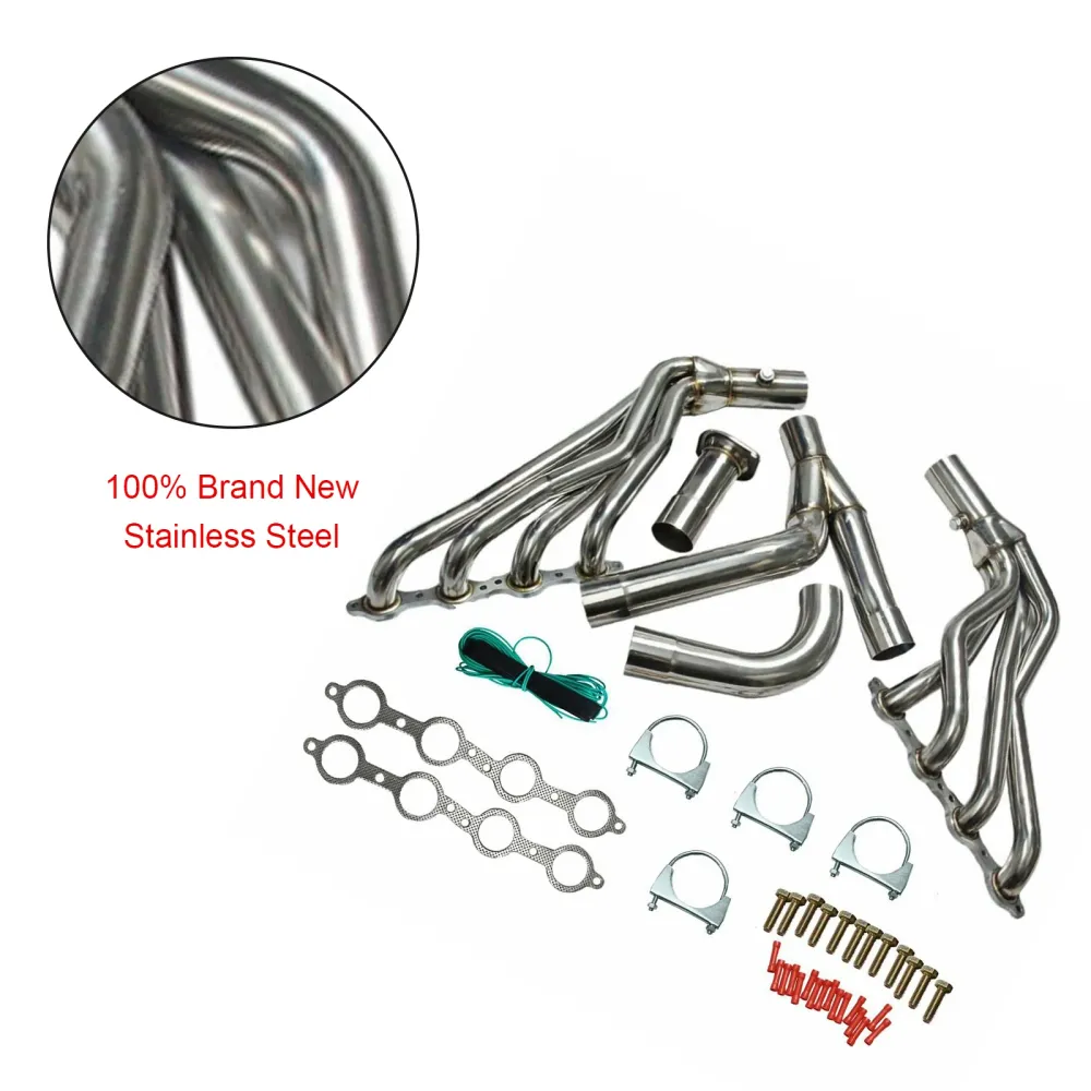 Cabeçalho de escape Chevy GMT800 Silverado/Sierra 1500 2WD/4WD 4.8 5.3 6.0 99-06