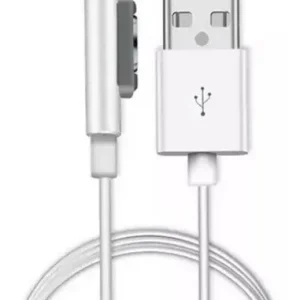 Cabo Usb Magnético Sony Xperia Z1 Mini Z2 Z3 Branco