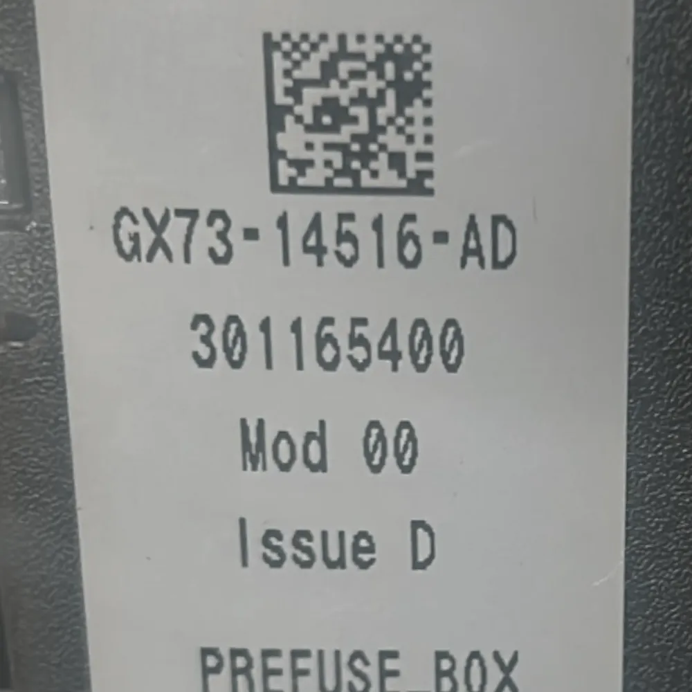 Cabos de controle da bateria Cabos positivos Jaguar XE (X760) COD.GX73-14516-AD (2015> 2024)