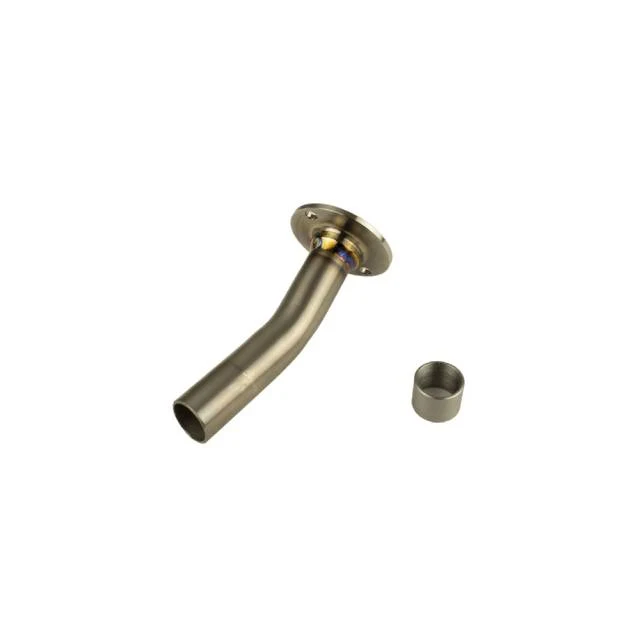 Cachecol de escape titânio azul KRM Derbi 100-115cc