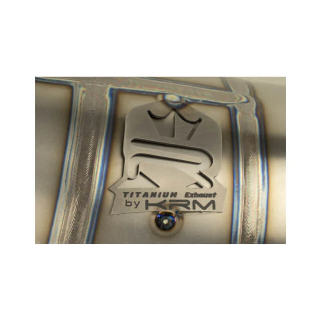 Cachecol de escape em titânio KRM AM6 70-80cc