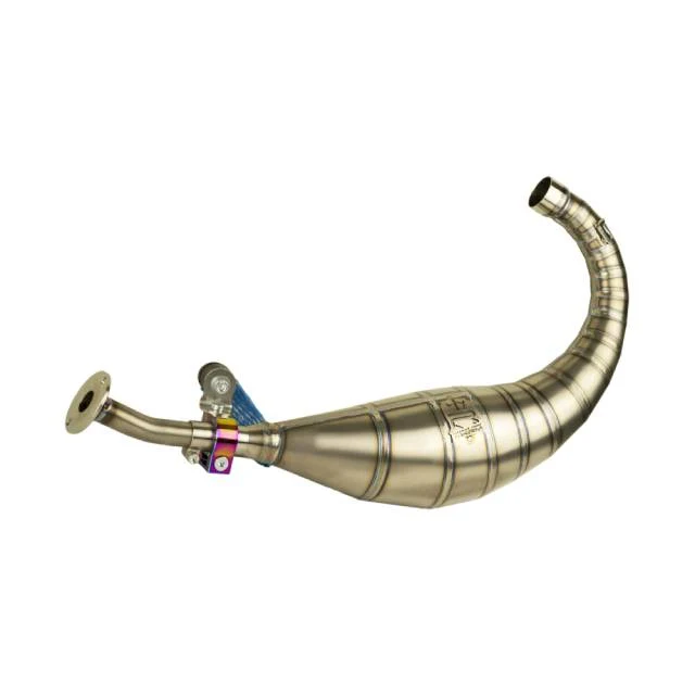 Cachecol de escape em titânio KRM Derbi 90-100cc