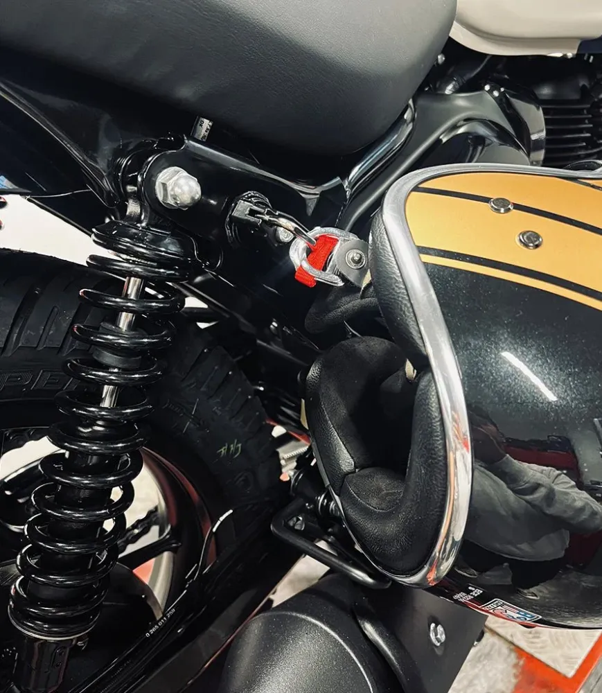 Cadeado de Capacete para Royal Enfield