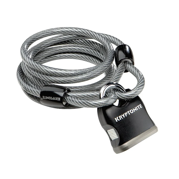 Cadeado KRYPTONITE KRYPTOFLEX 818 com chave