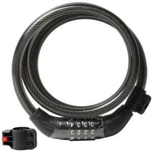Cadeado Segredo Bicicleta 12mm X 1200 Mm Espiral Absolute