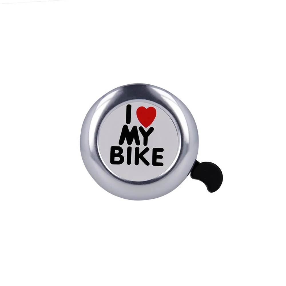 Campainha de bicicleta I love my bike Forever Outdoor – Prateada