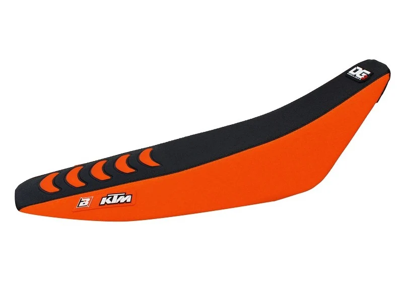 Capa de Assento BLACKBIRD DOUBLE GRIP 3 para KTM SX/SXF 07-10 e EXC/EXC-F 08-11