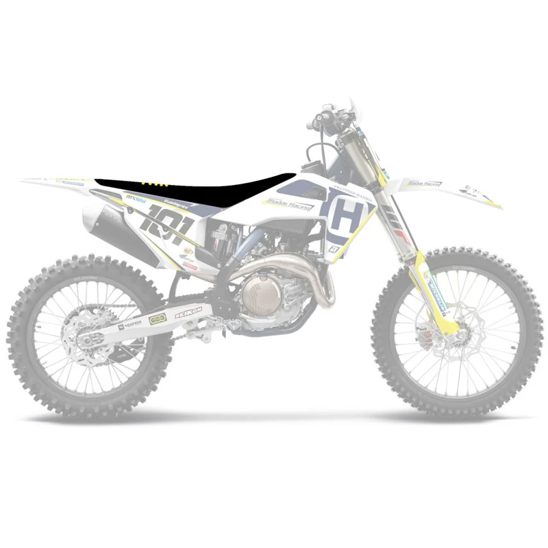 Capa de Assento BLACKBIRD DOUBLE GRIP 3 para HUSQVARNA FE/TE 20-23, FC/TC 19-22