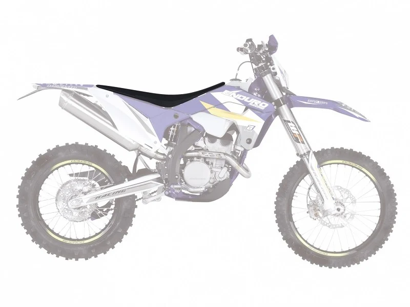 Capa de Assento BLACKBIRD PYRAMID para SHERCO SE/SE-F 17-23 Preto