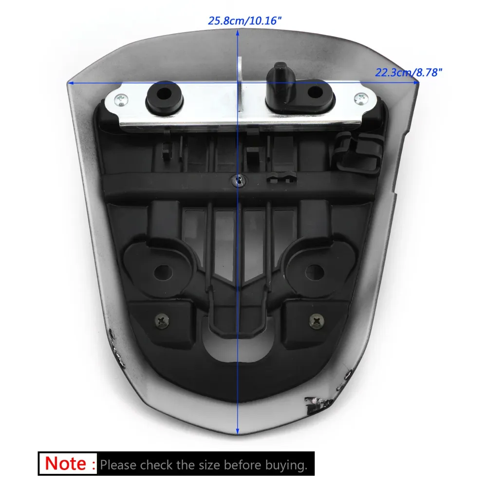 Capa de banco traseiro do passageiro capuz para Suzuki 2017-2023 GSXR GSX-R 1000 1000R genérico