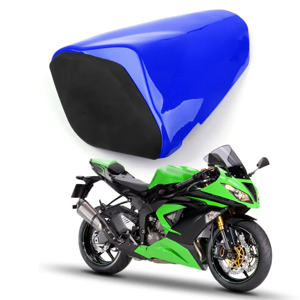 Capa de carenagem do banco traseiro capuz para kawasaki zx6r zx 636 2009-2018 genérico