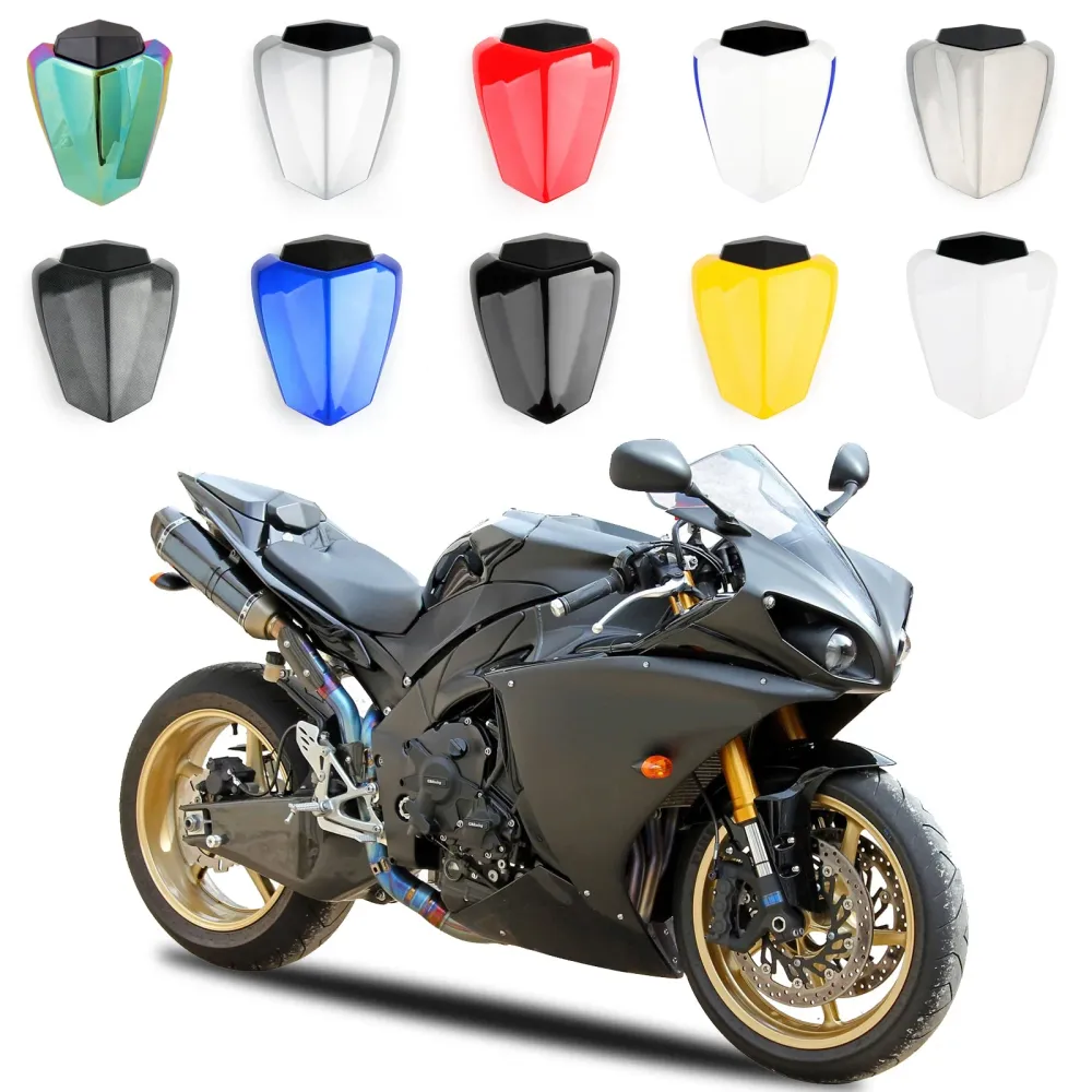 Capa de carenagem do banco traseiro capuz para yamaha yzf r1 2009-2014 genérico