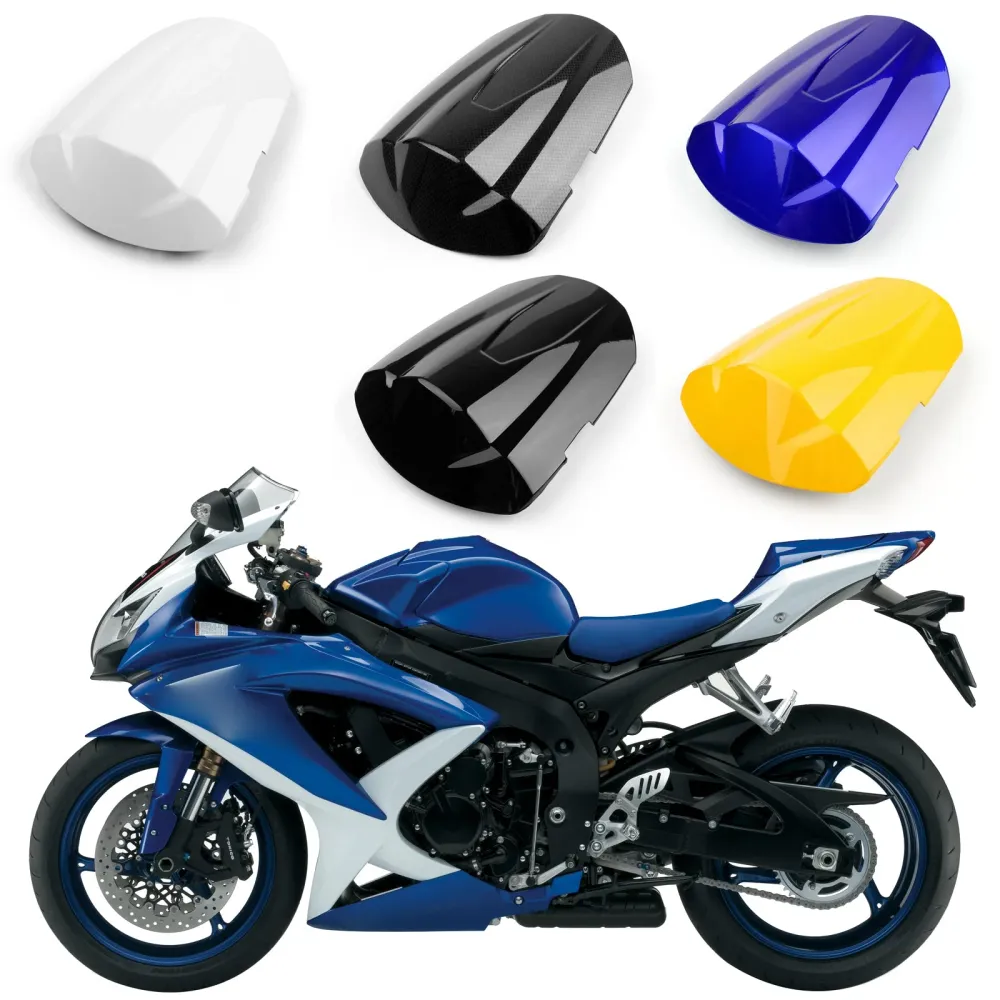 Capa de carenagem do banco traseiro capuz para Suzuki GSXR600 GSXR750 2008-2009 K8 Genérico