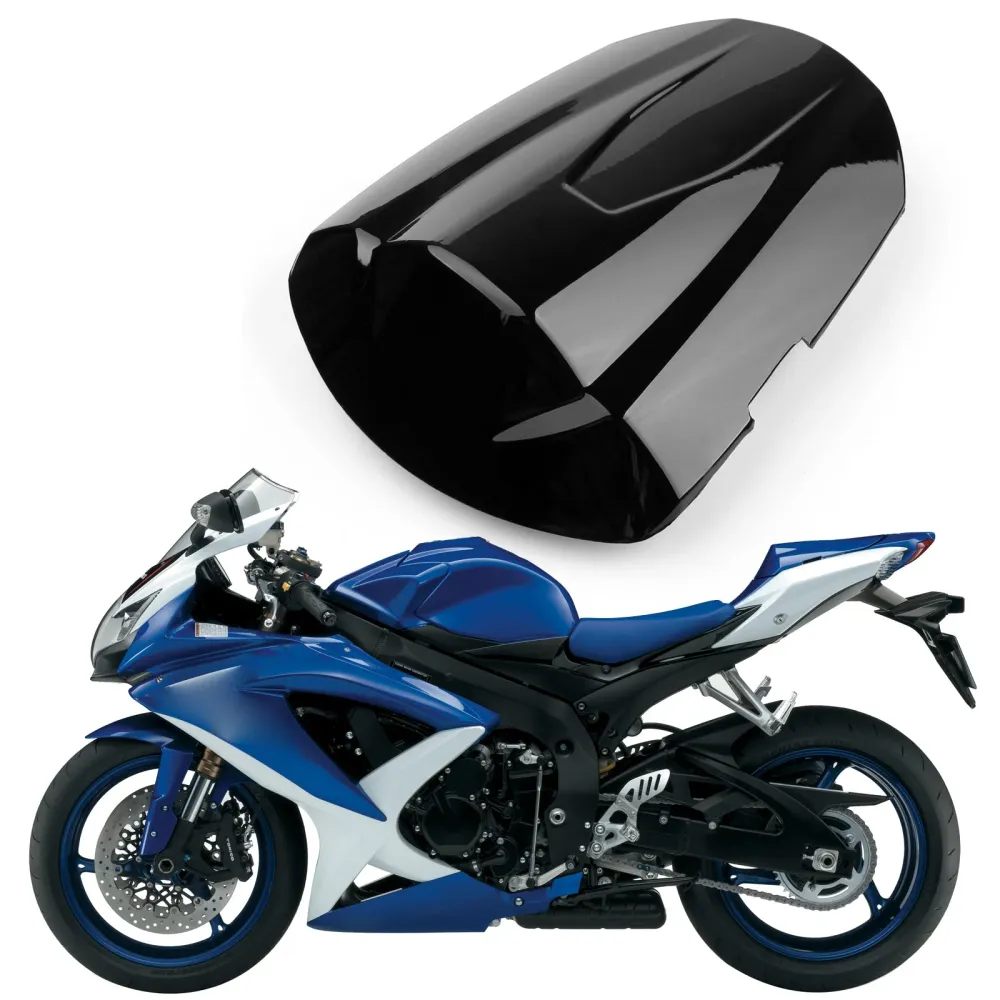 Capa de carenagem do banco traseiro capuz para Suzuki GSXR600 GSXR750 2008-2009 K8 Genérico