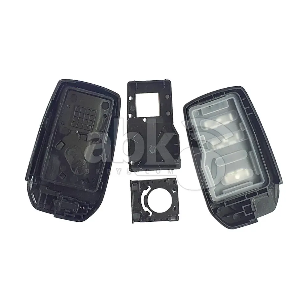Capa de Chave Inteligente Toyota 2021-2025, 4Botões Compatível com Placas KeyDiy e Xhorse