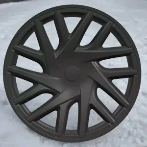 18" Capa de roda preta fosca Tesla 3 Highland Full Rim