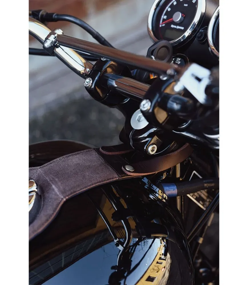 Capa de Tanque para Interceptor / Continental GT 650 - Castanho - Cafe Twin x Trip Machine