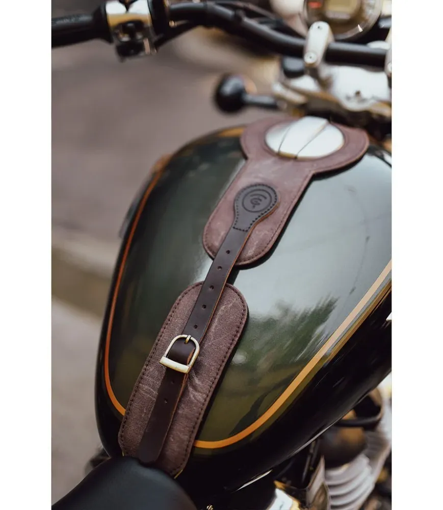 Capa de Tanque para Super Meteor 650 - Cafe Twin x Trip Machine - Castanho