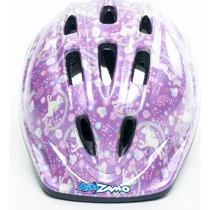 Capacete Pra Bike Infantil Unicórnio Kidzamo C/ Regulagem P