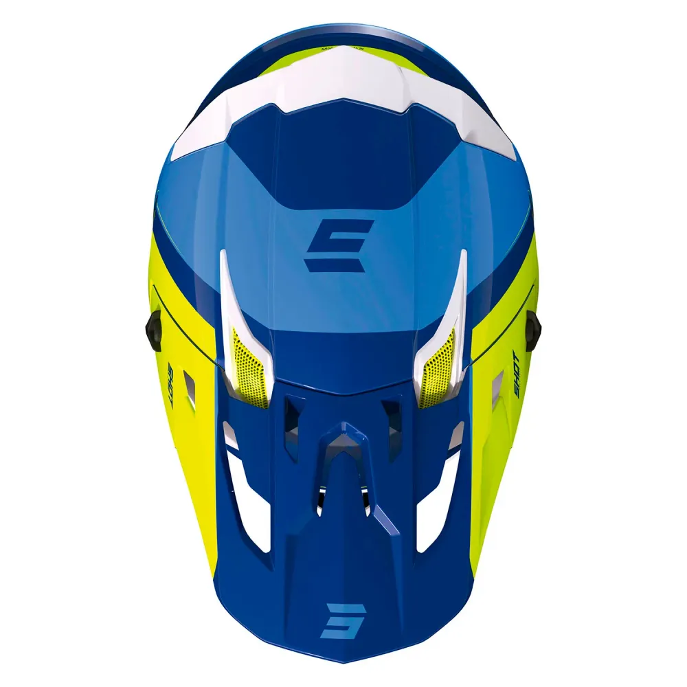 CAPACETE SHOT CORE FAST AZUL PÉROLA