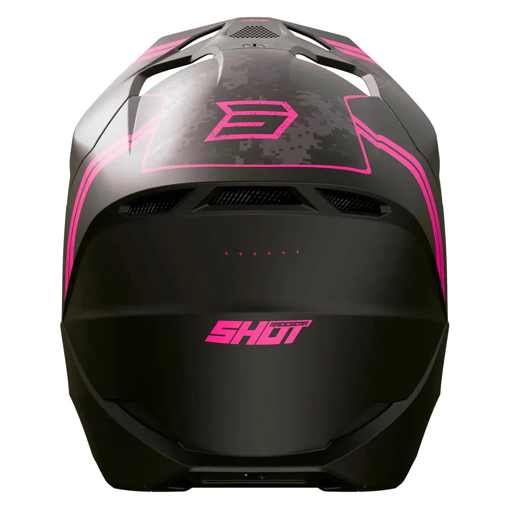 CAPACETE SHOT FURIOUS ARMY ROSA MATE
