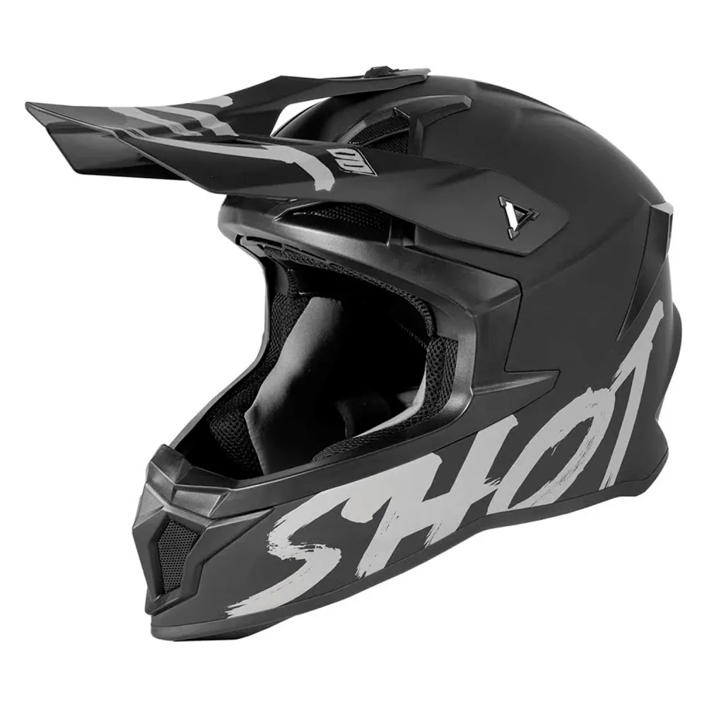 CAPACETE SHOT LITE SOLID PRETO MATE