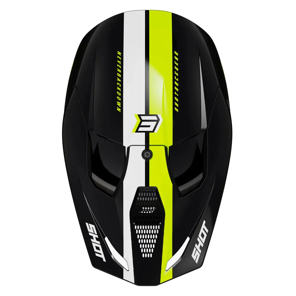 CAPACETE SHOT RACE IRON AMARELO NEON BRILHANTE