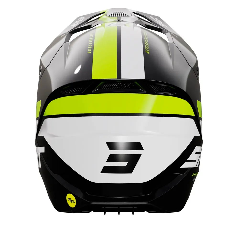 CAPACETE SHOT RACE IRON AMARELO NEON BRILHANTE