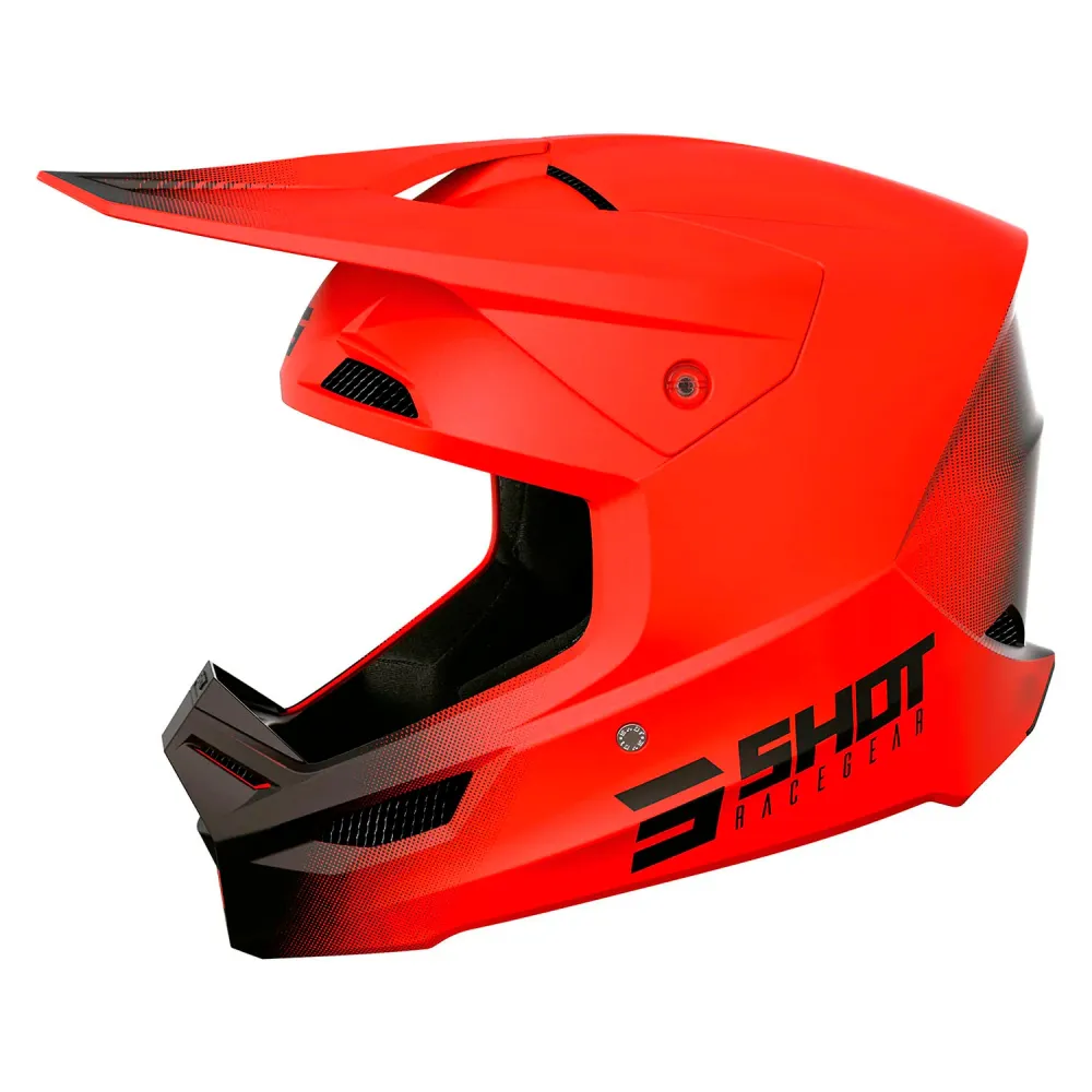 CAPACETE SHOT RACE RAW VERMELHO MATE
