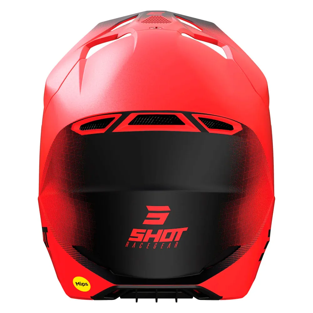 CAPACETE SHOT RACE RAW VERMELHO MATE