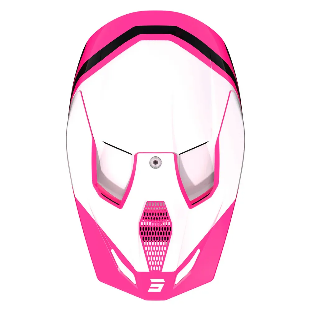 CAPACETE SHOT RACE SKY ROSA BRILHO