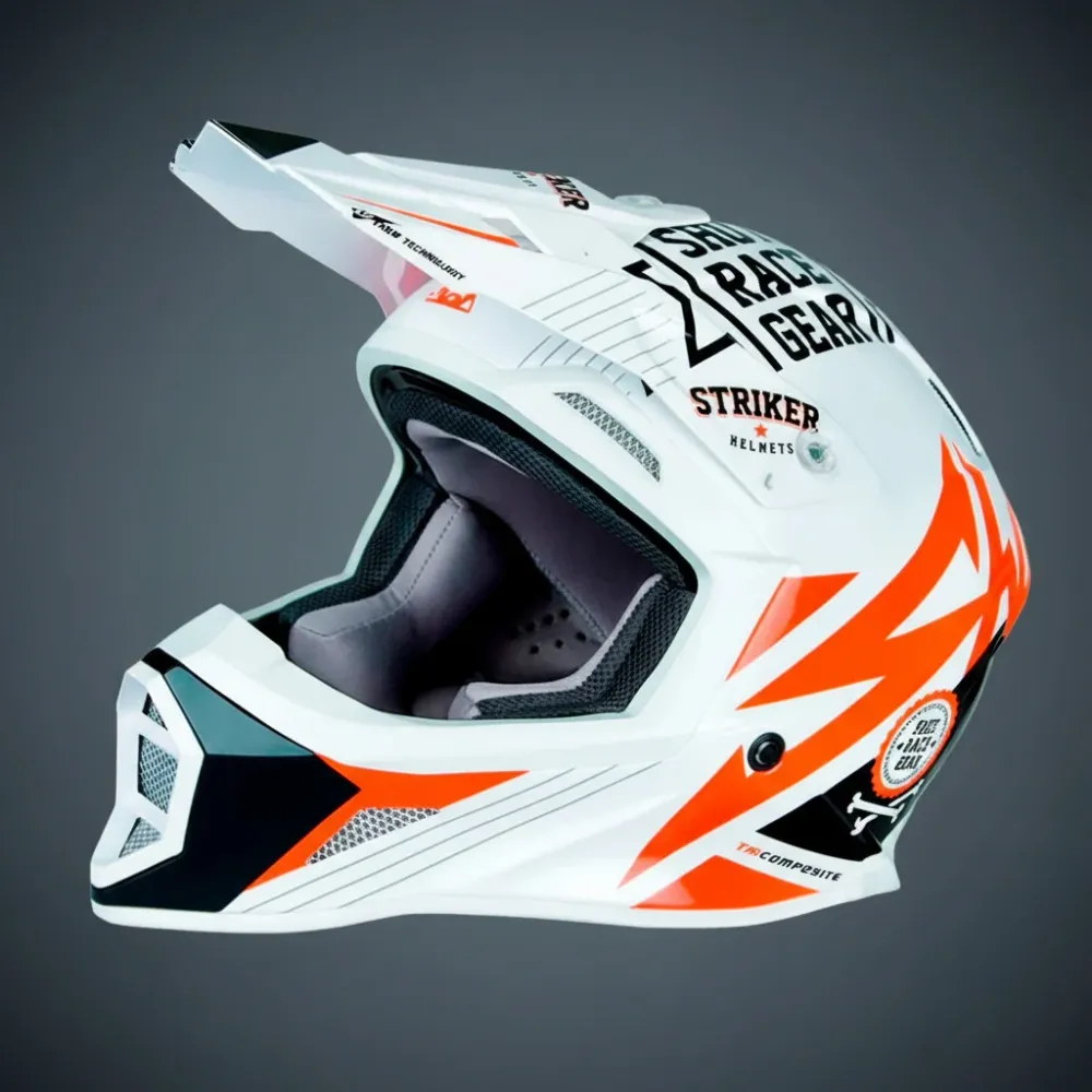 CAPACETE SHOT STRIKER TITAN LARANJA