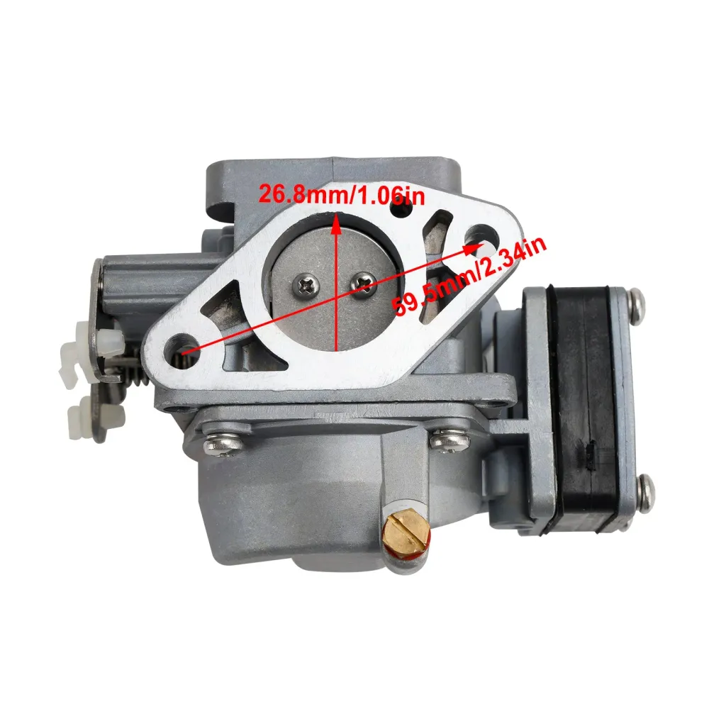CARBO DE CARBURATO FIXA PARA TOHATSU ETBLARO 9.8HP MOTOR DE 2 ALTULO 3B2-03200-1