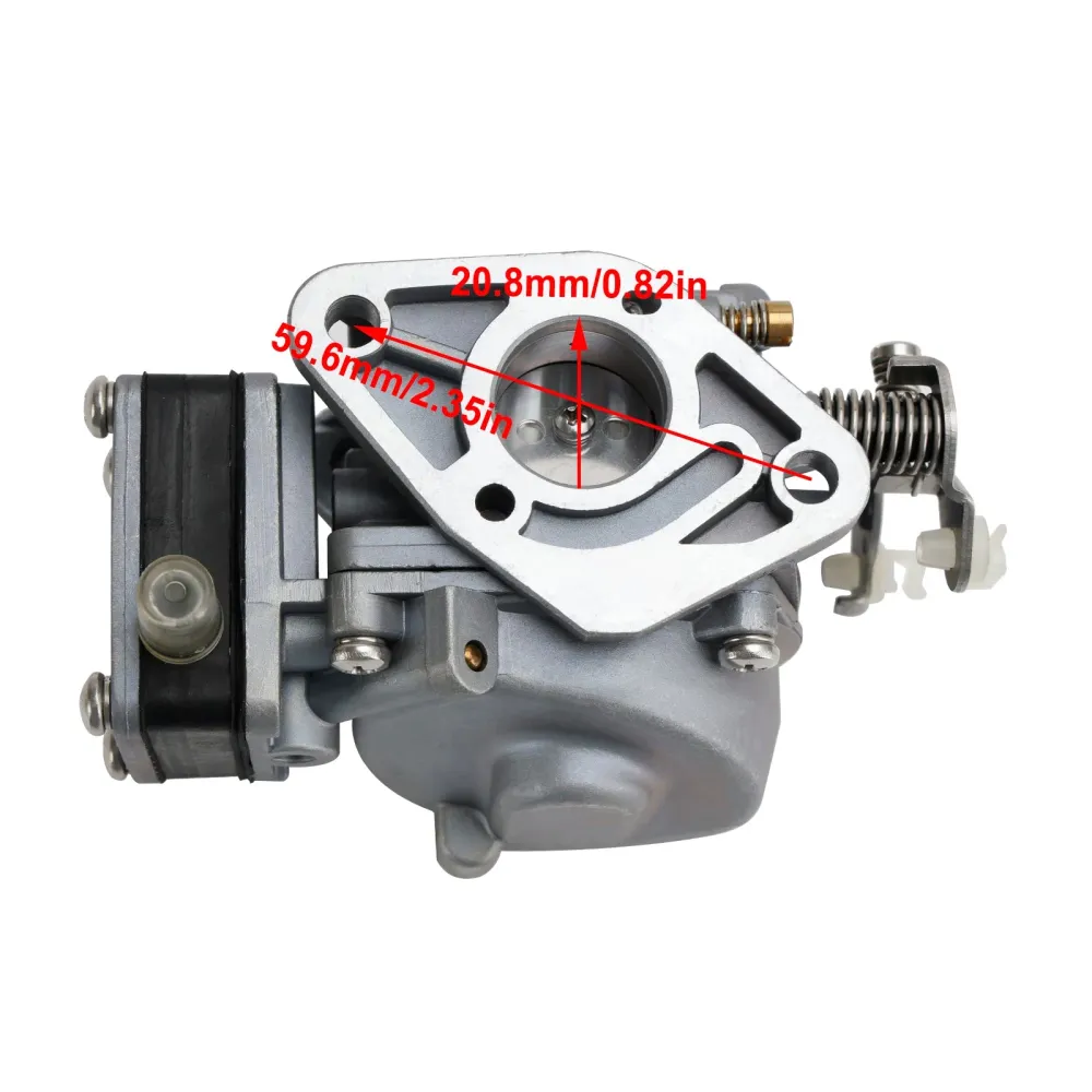 CARBO DE CARBURATO FIXA PARA TOHATSU ETBLARO 9.8HP MOTOR DE 2 ALTULO 3B2-03200-1