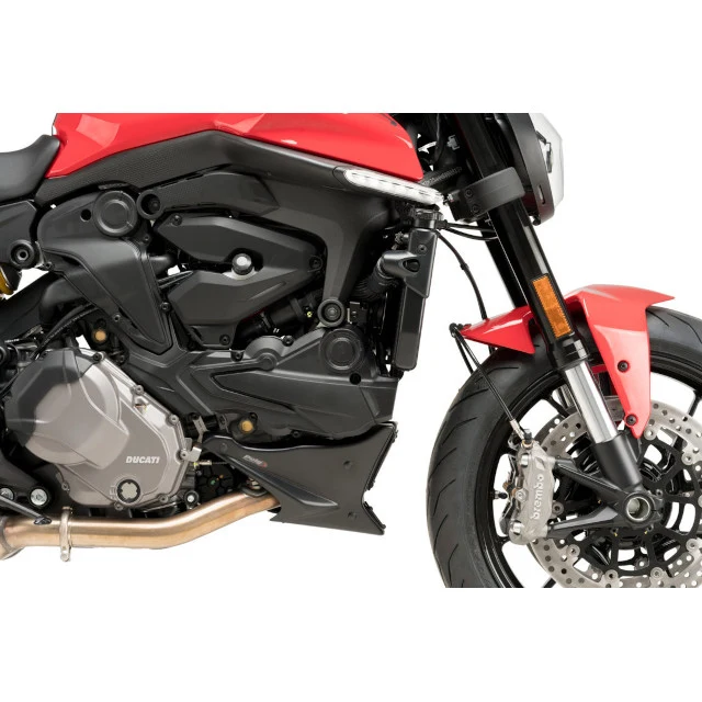 Carenagem inferior Ducati Monster 937 Plus 2023 Preto Mate Puig