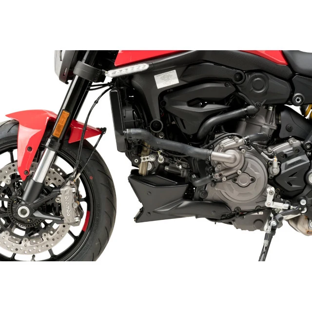 Carenagem inferior Ducati Monster 937 Plus 2023 Preto Mate Puig
