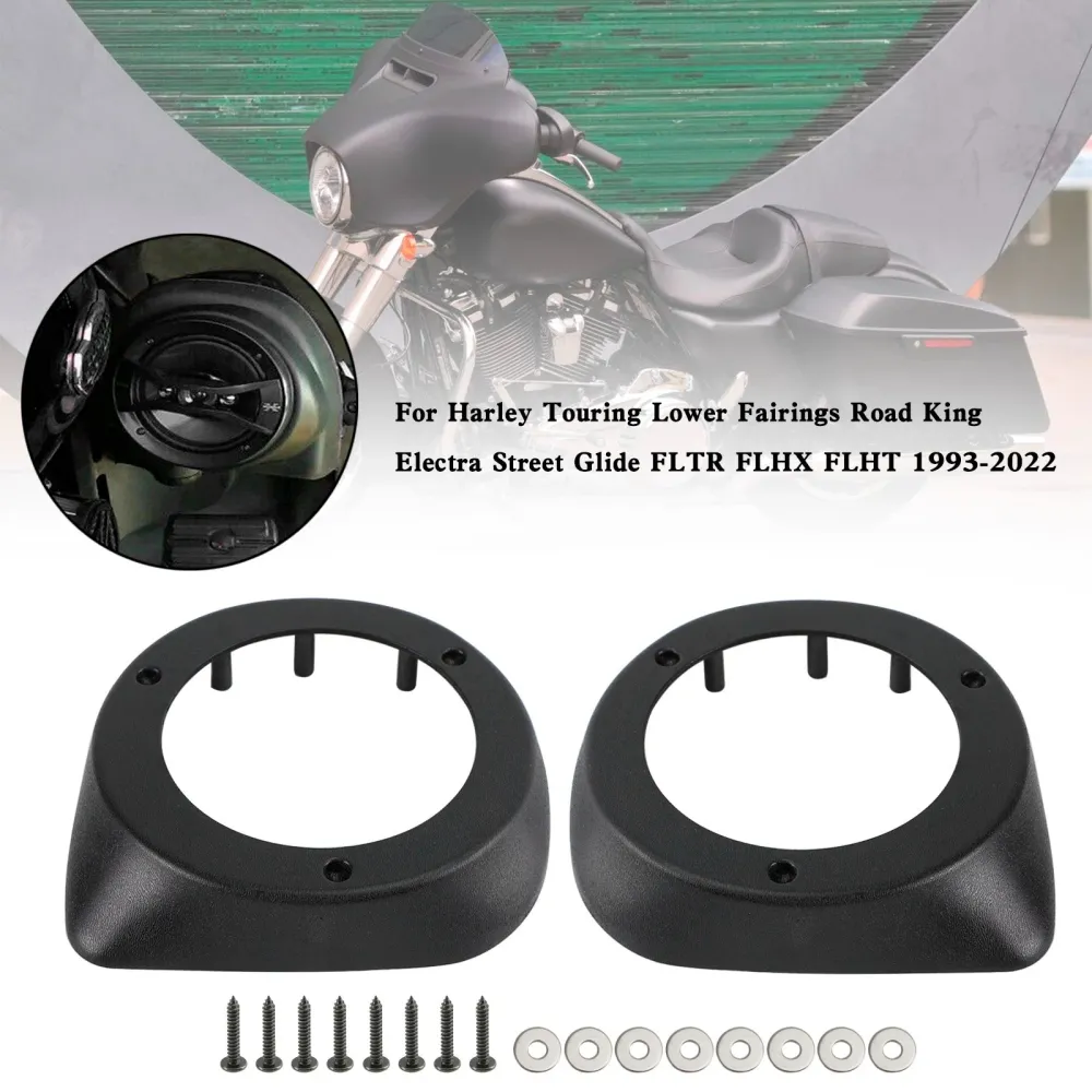 Carenagem inferior Touring Road King 1993-2022 6.5" Caixas de som Pod