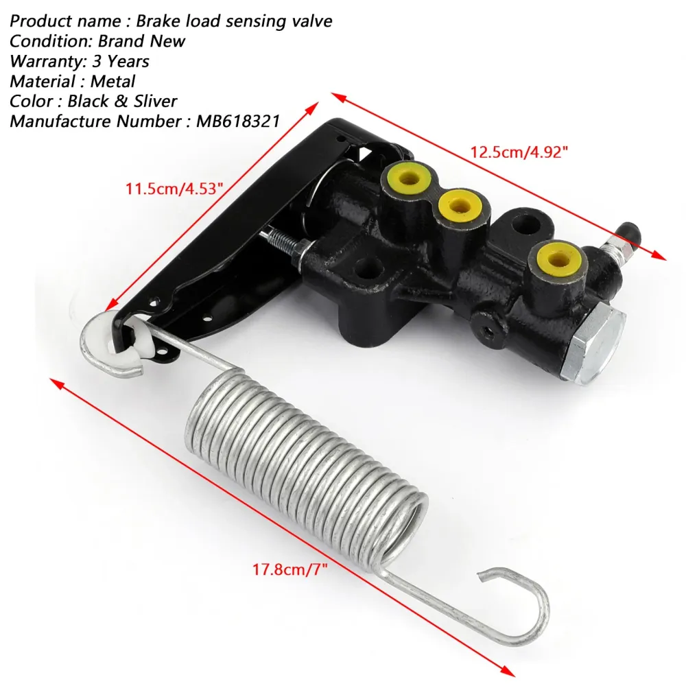 Carga do freio Sensor Proporção Válvula MB618321 Para Mitsubishi L200 Triton Generic