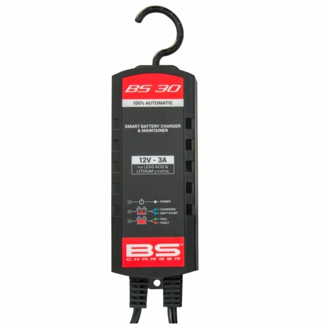 Carregador de bateria BS digital BS30 12V 3A automático