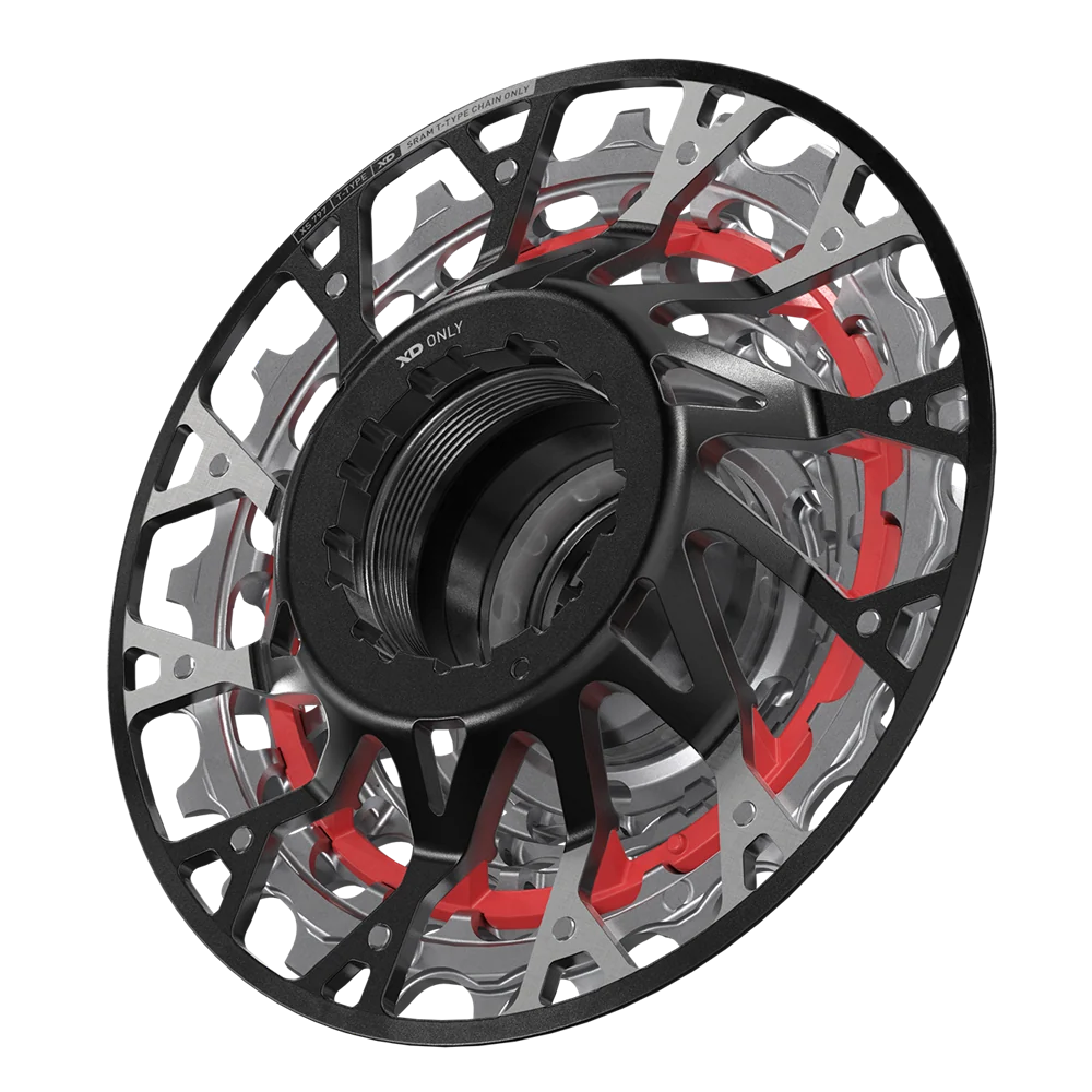 Cassete SRAM XS-797 T-Type DH 7V para corpo XD