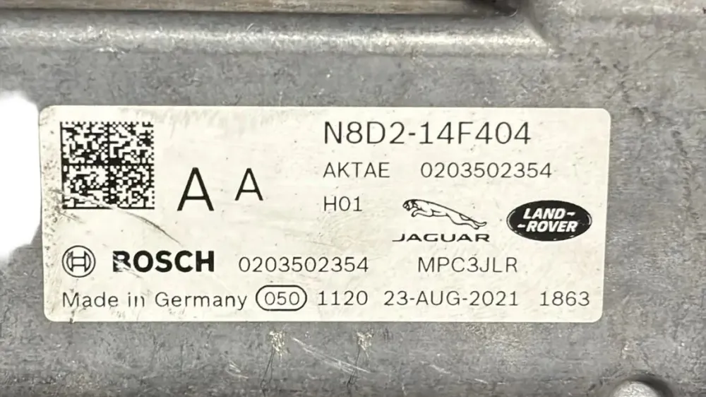 Centralina da câmara frontal do range rover evoque (l551) cod:n8d2-14f404 (2011-2018)