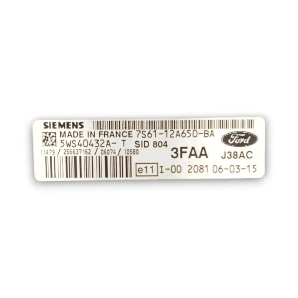 Centralina ECU motor Ford Fiesta v cod. 5ws40432a 1.4 diesel (2002 > 2008)