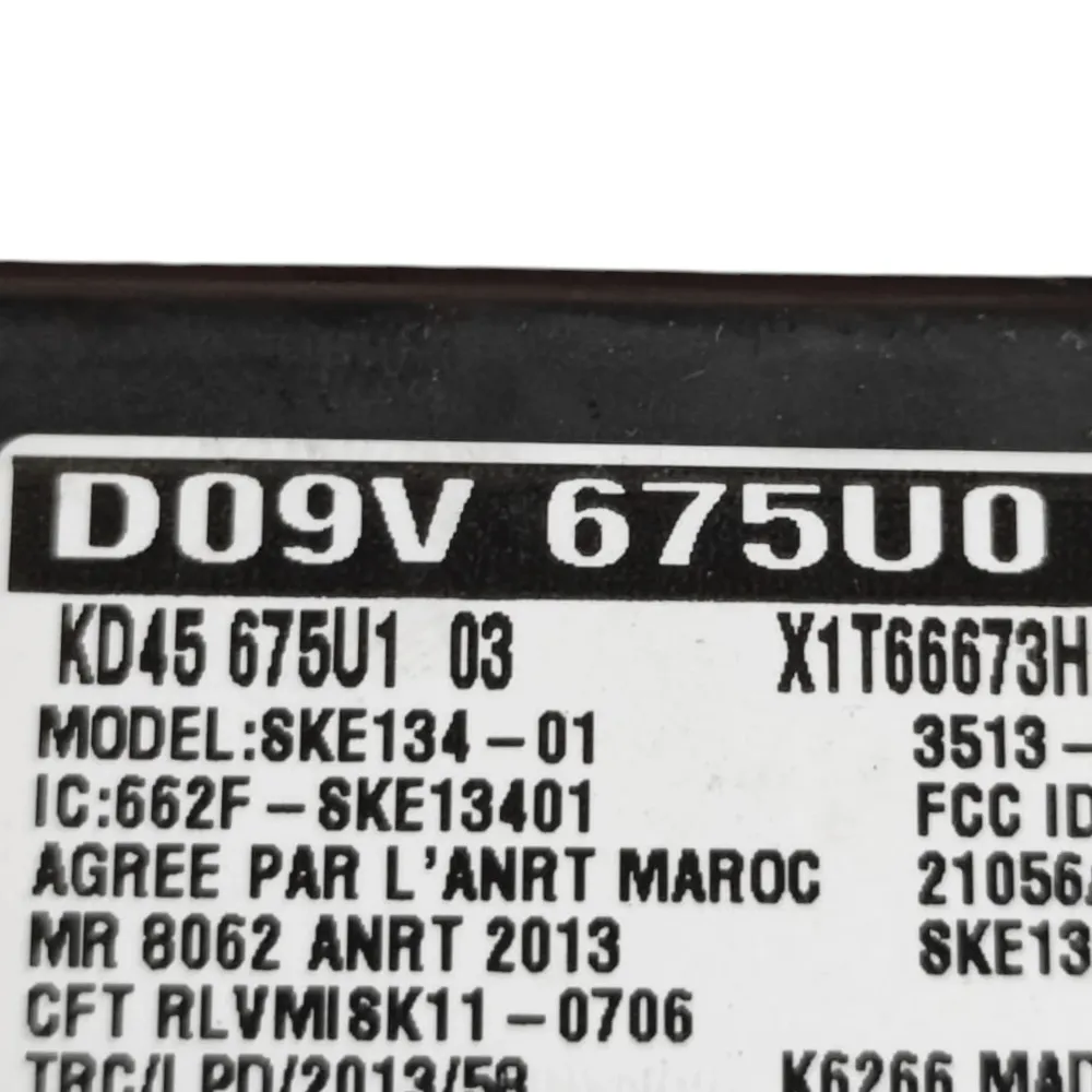 Centralina Keyless Mazda CX-3 COD: D09V675U0 (2015>)
