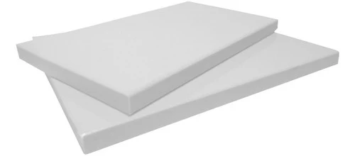 Chapa Placa Tábua De Polietileno Pead Branca 500x300x10mm