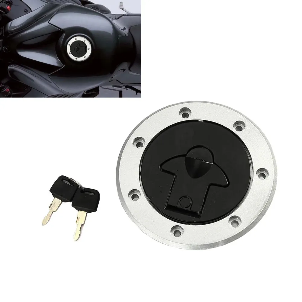 Chave de bloqueio de tampa de gás combustível bronzeado para Kawasaki ZR400-D1 ZR250 ZXR750 GPZ ZX-11 ZZR1100 GENERIC
