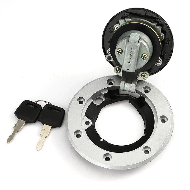 Chave de bloqueio de tampa de gás combustível bronzeado para Kawasaki ZR400-D1 ZR250 ZXR750 GPZ ZX-11 ZZR1100 GENERIC
