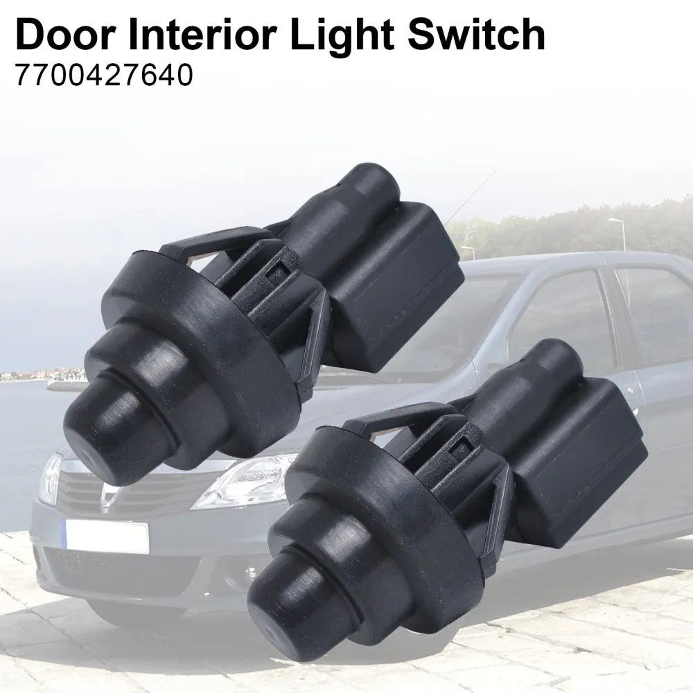 Chave de luz interior da porta 2x para renault clio mk2 kangoo megane 7700427640 genérico